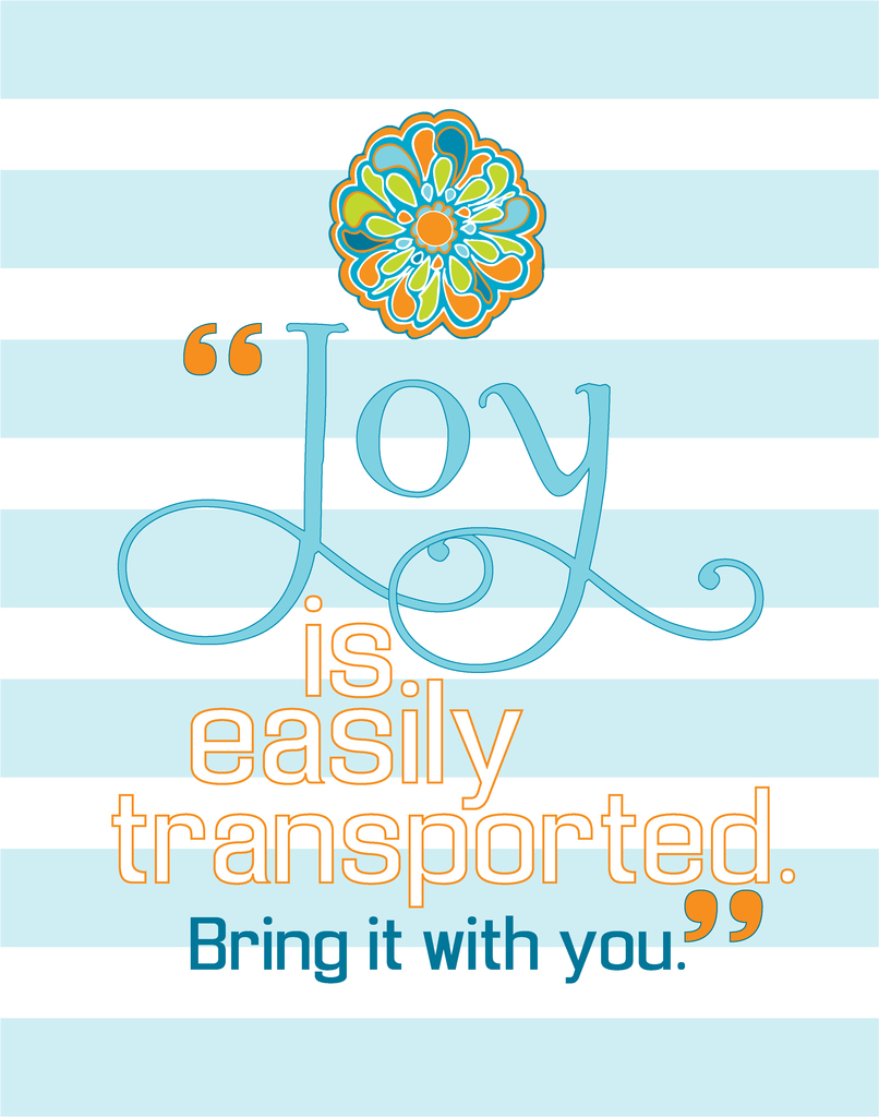 joy is portable 11x14