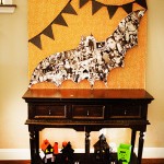 Halloween Bat Photo Collage by Kristen Duke