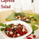 Easy Caprese Salad by Capturing Joy with Kristen Duke #salad #caprese