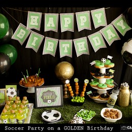 Golden Soccer Party @ Capturing Joy with Kristen Duke