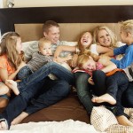 family portraits at home
