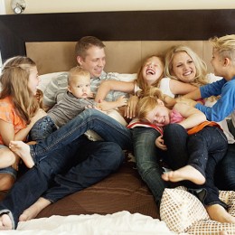 family portraits at home