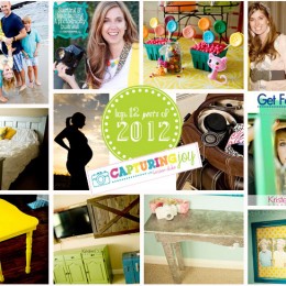Top 12 Posts of 2012 at Capturing Joy with Kristen Duke