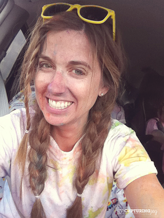family fun color run
