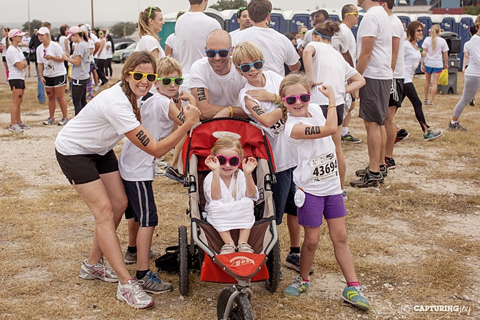 family fun color run