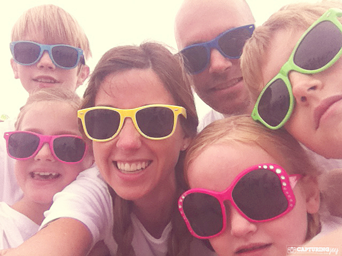 family fun color run 5k