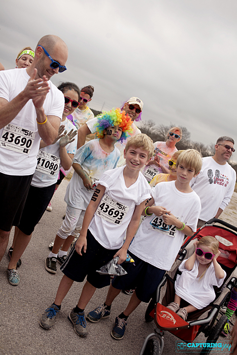 family fun color run
