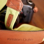 leather camera strap