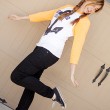 neon orange anchor