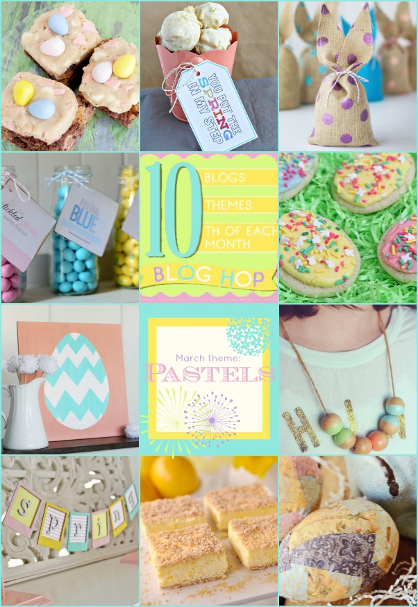 Pastel Spring projects and recipes
