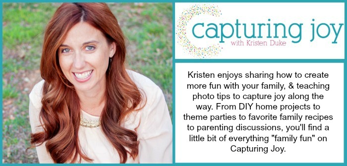 Capturing Joy with Kristen Duke creative blog info