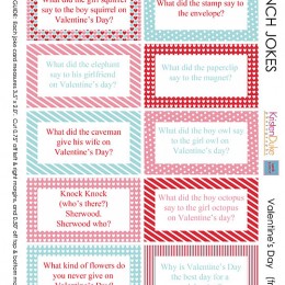 Valentine Lunchbox jokes