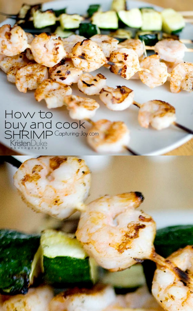 How to buy and cook Shrimp on Capturing-Joy.com