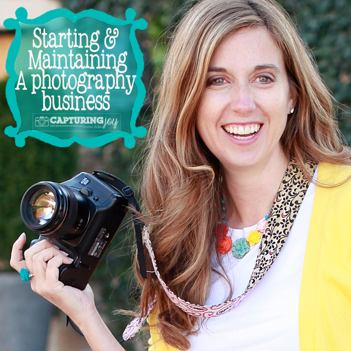 how to start a studio photography business