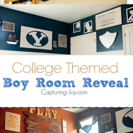 DIY Boys Bedroom Reveal! Capturing-Joy.com