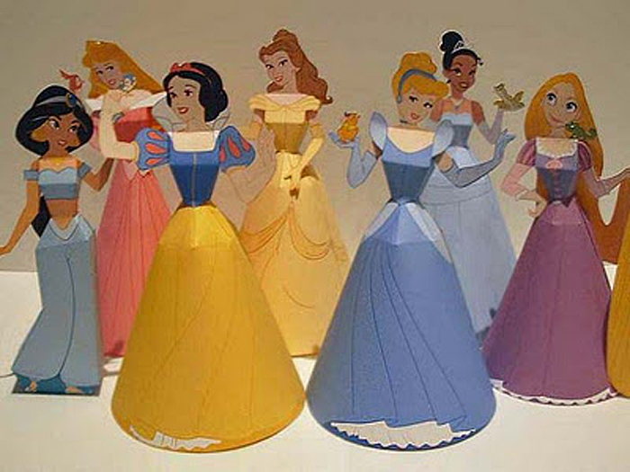 Papercraft Disney Princesses