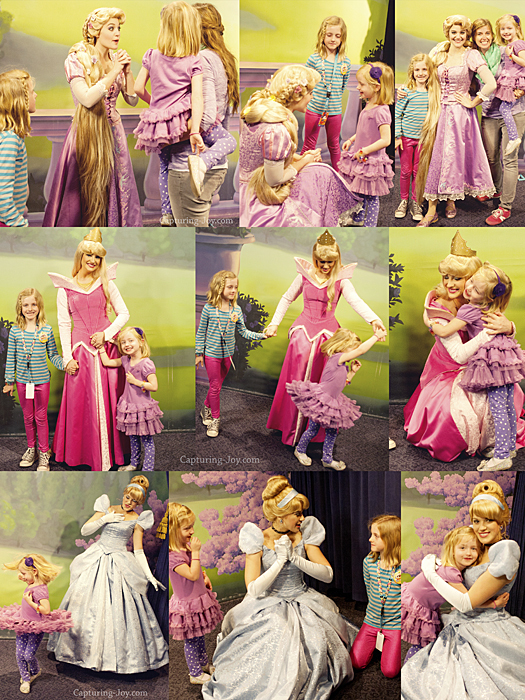 Princesses at the Magic Kingdom