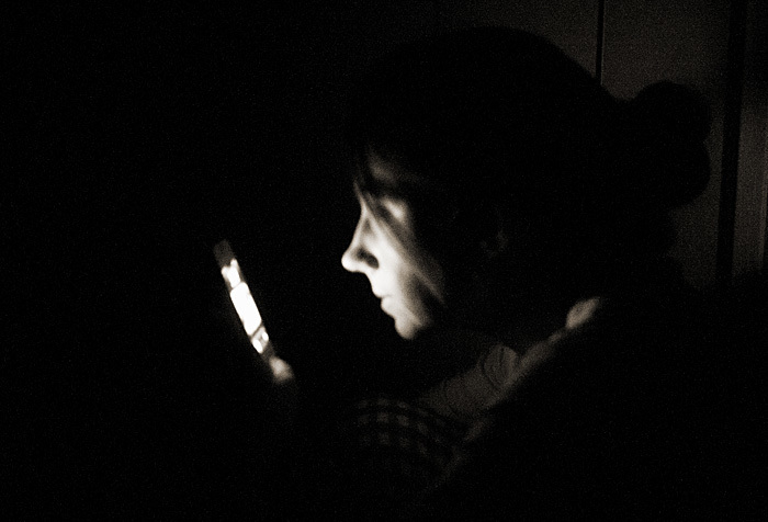 phone at night