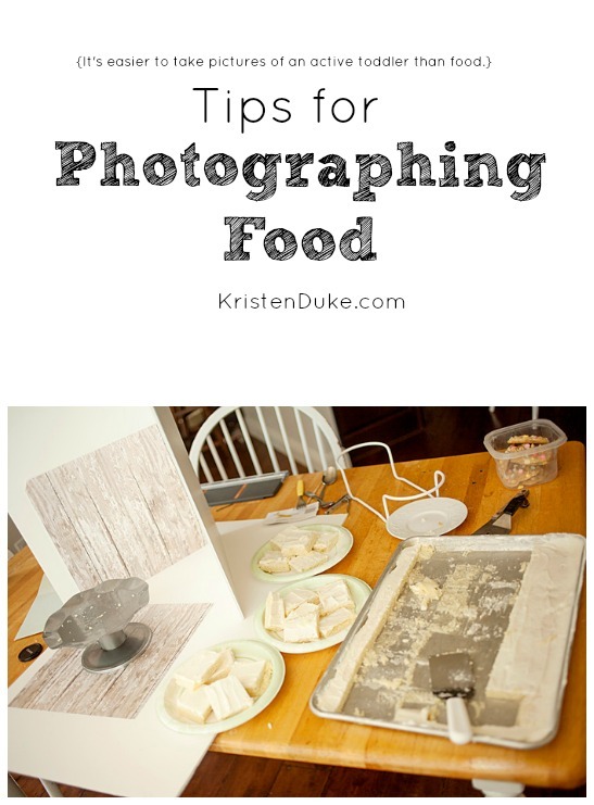 how to photograph food