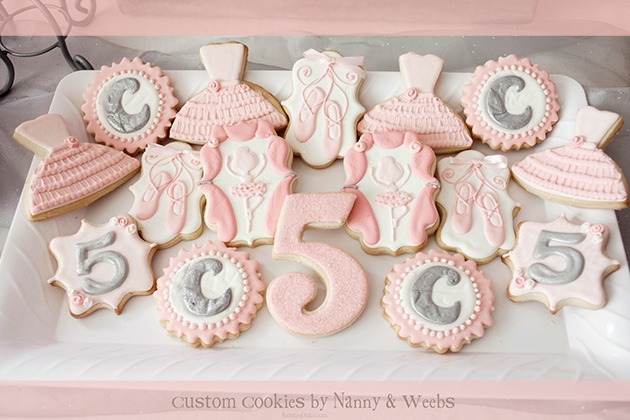Nanny and Weebs Custom cookies