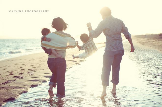 Family Pictures on the Beach