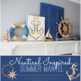 Anchor Life Preserver Art