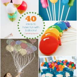 confetti and party