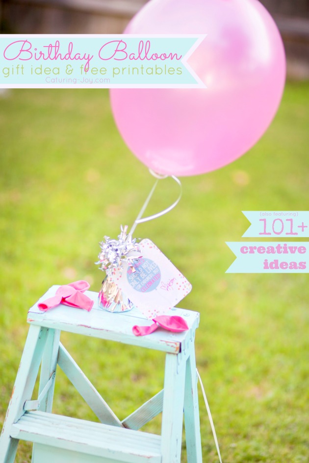 Birthday Balloon Gift idea