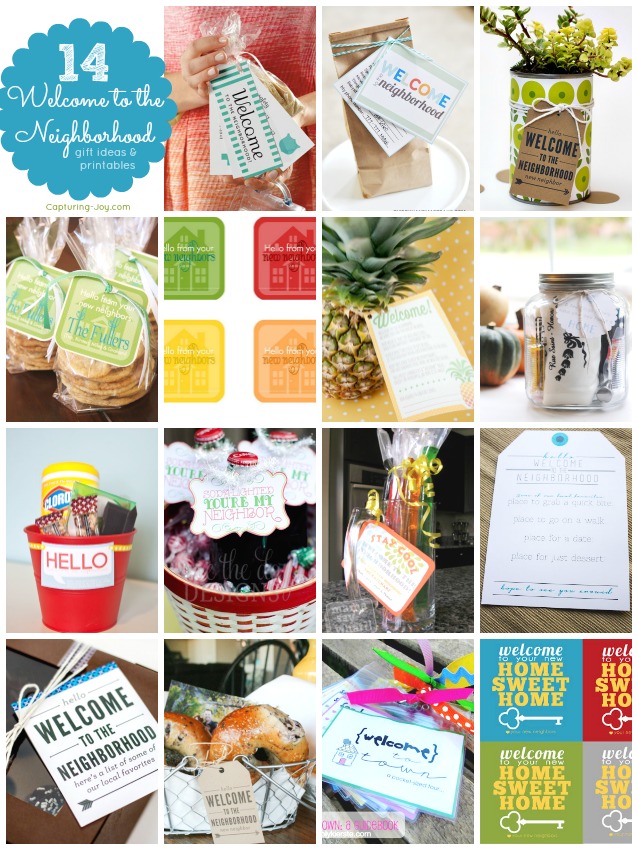 14 Welcome to the Neighborhood Gift Ideas and Printables