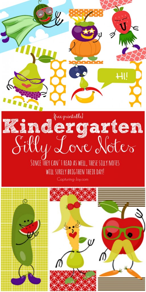 lunch box notes for kindergarten