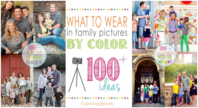 What to wear in Family Pictures