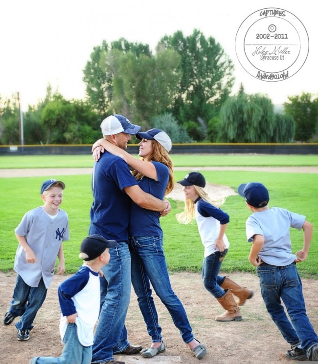 Baseball family