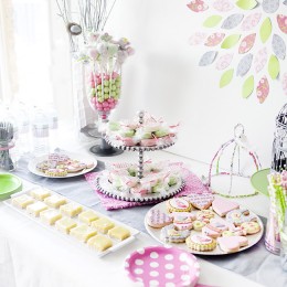 Bird and branch baby shower