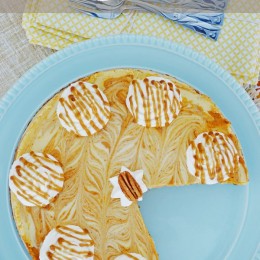 Pumpkin Spiced Swirled Cheesecake