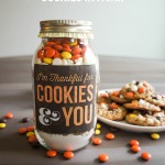 Thankful Cookies in a Jar Mix and printables
