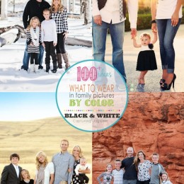 How to dress for family photos
