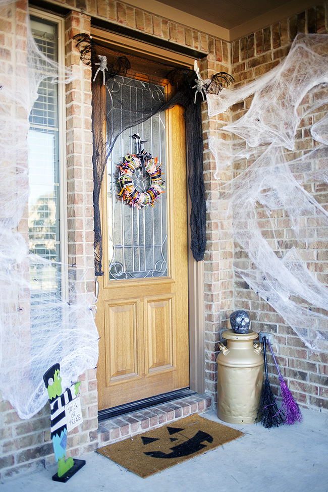 halloween front door