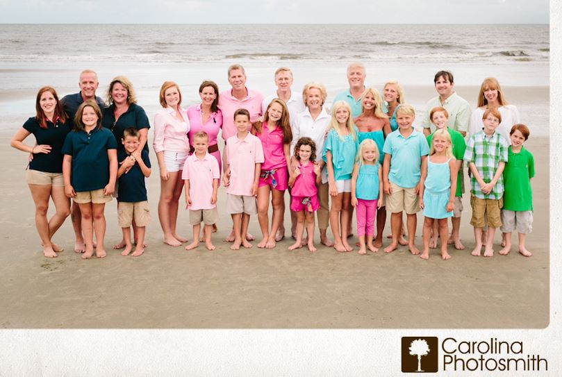 Family Picture Clothes by Color Series-Multi - Capturing Joy with