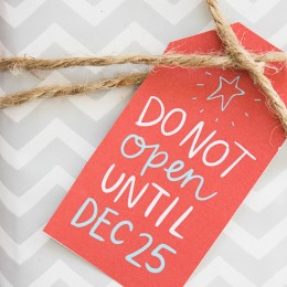 Printable Holiday Gift Tags