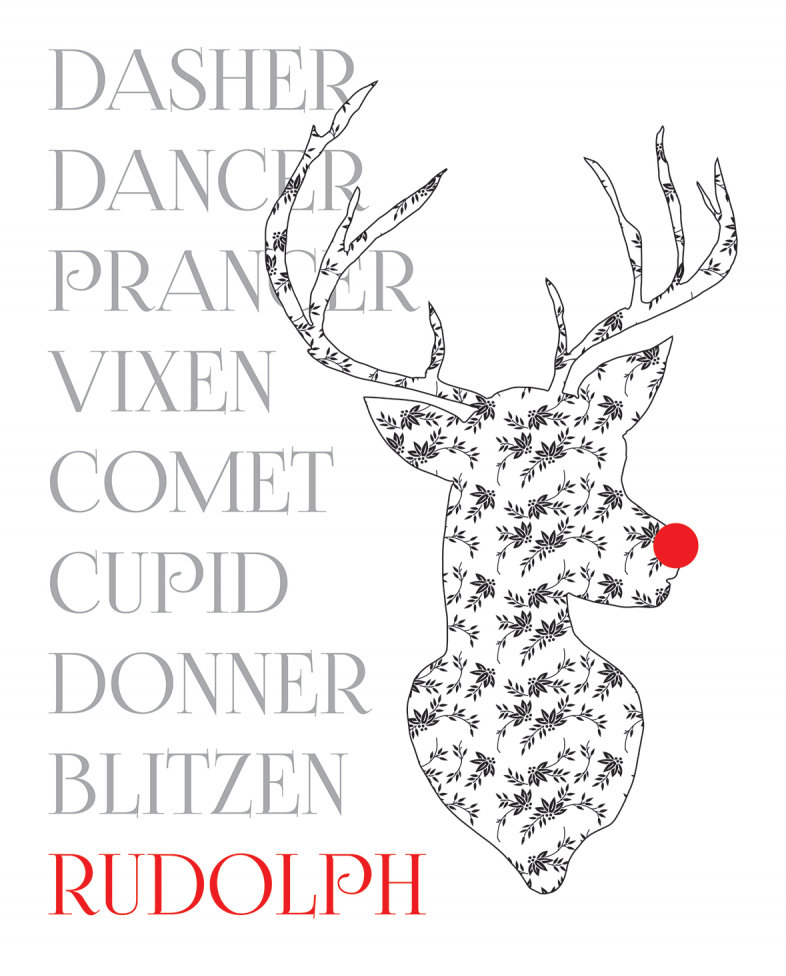Rudolph the red nosed reindeer free print