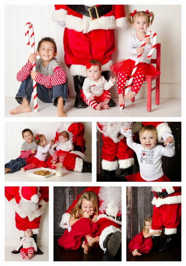 10 Christmas Picture Ideas with Santa - Festive Santa Picture Ideas