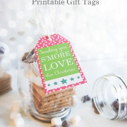 Smore Love for Christmas Printable Gift Tags