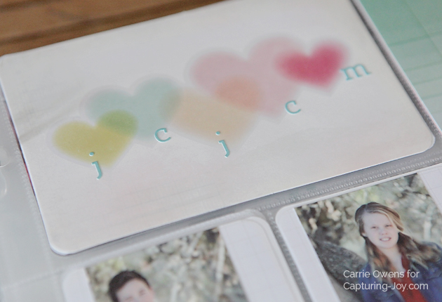 Simple steps for memory keeping with Project LIfe® and Carrie Owens