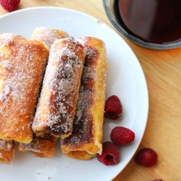 Stuffed French Toast Sticks Recipe. Step-by-Step Instructions @foodapparel for @kristenduke
