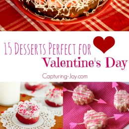 15 Desserts Perfect for Valentine's Day! Capturing-Joy.com