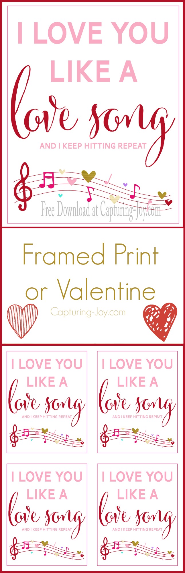 Free Valentine's Printable
