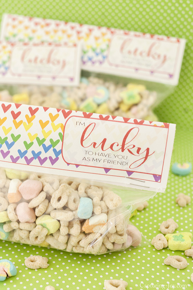 Lucky Charms Valentine Free Printable - Capturing Joy with Kristen