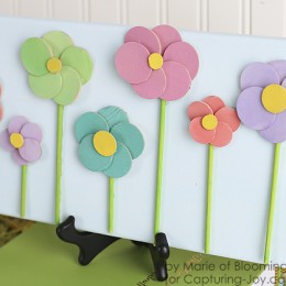 Spring Floral Canvas Tutorial