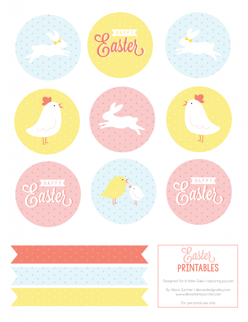 Easter Party Printables 