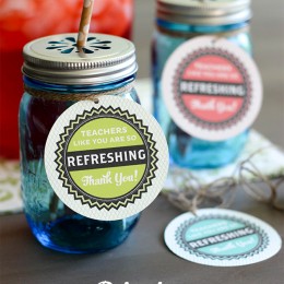 Refreshing Teacher Gift Printables